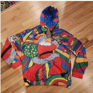 NWT Hardaddy Santa hoodie sz M